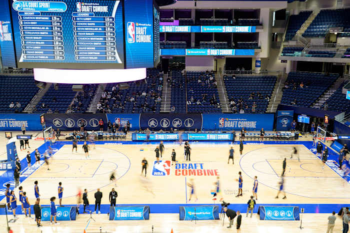 2023 NBA Draft Combine at Wintrust Arena (Chicago, IL).